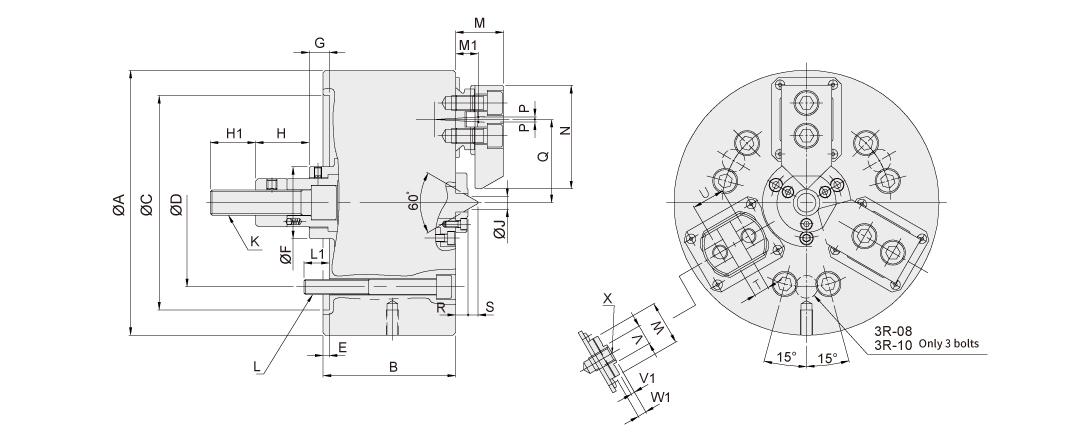 Auto Grip Rib 3 3R - Yamaguchi Tools Vietnam